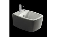 Midas bideu suspendat bicolor alb / platina